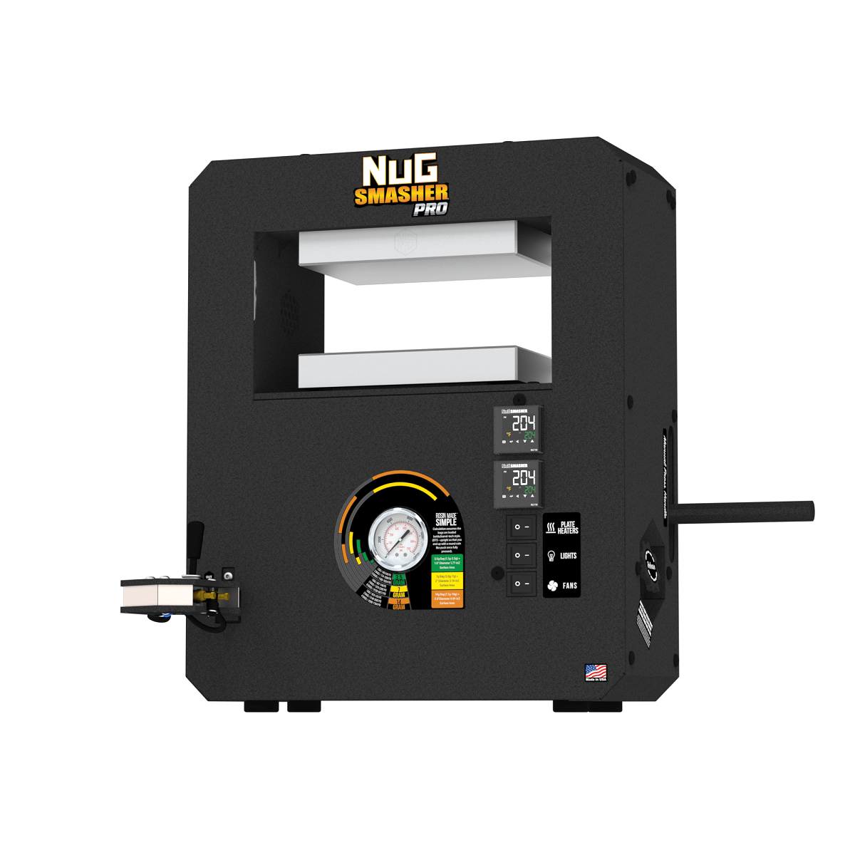 NugSmasher Pro Professional Edition Rosin Extraction System - BetterGrow Hydro
