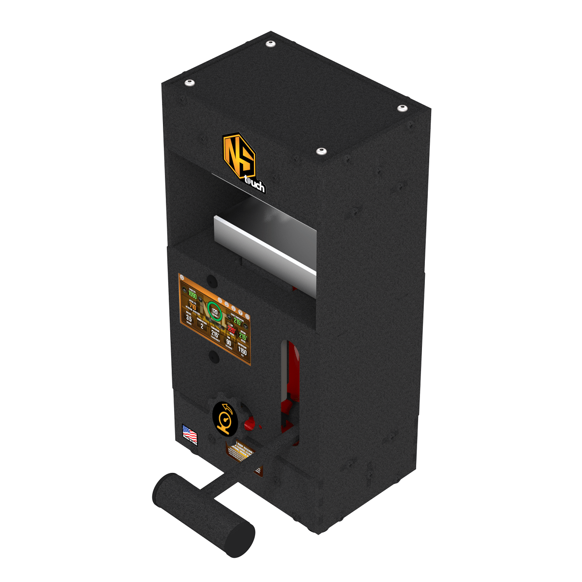 NugSmasher Touch Screen Edition Rosin Extraction System - BetterGrow Hydro