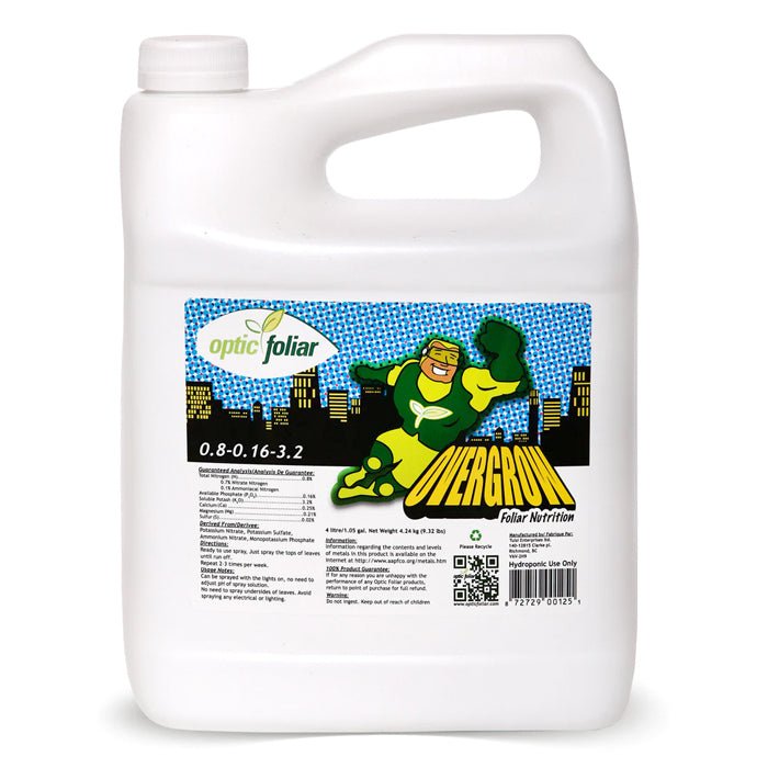 Optic Foliar OVERGROW Ready To Use - BetterGrow Hydro