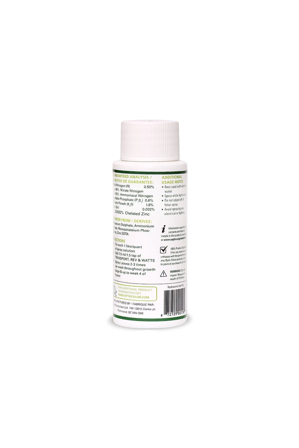 Optic Foliar REV - BetterGrow Hydro