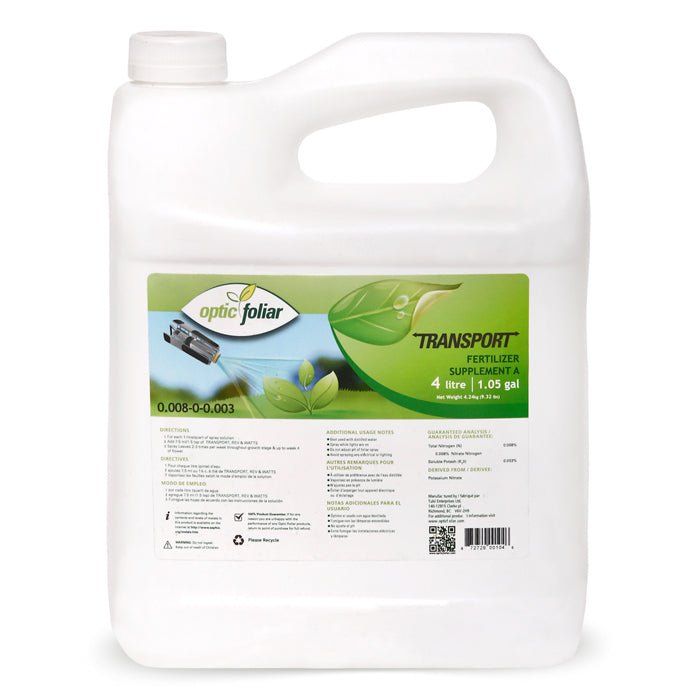 Optic Foliar TRANSPORT 4L - BetterGrow Hydro