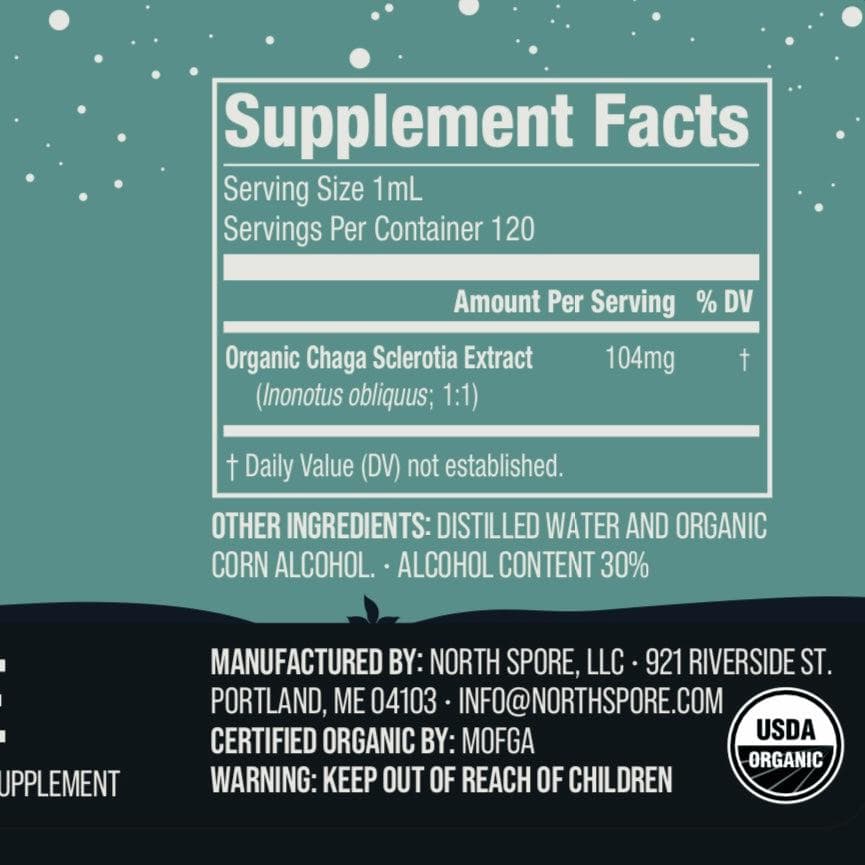 Organic Chaga Mushroom Tincture - BetterGrow Hydro