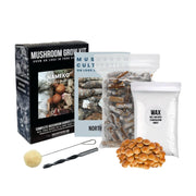 Organic Nameko Mushroom Log Kit - BetterGrow Hydro