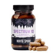 Organic ‘Spectrum 10’ Mushroom Capsules (120 ct) - BetterGrow Hydro