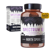 Organic ‘Spectrum 10’ Mushroom Capsules (High Potency) - BetterGrow Hydro