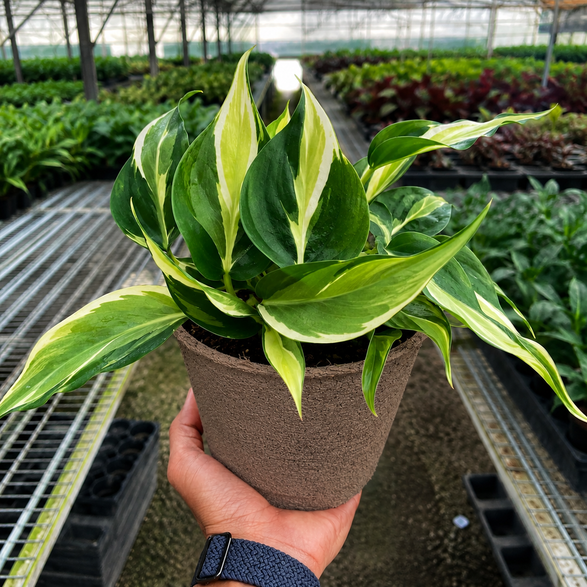 Philodendron 'Silver Stripe' - BetterGrow Hydro