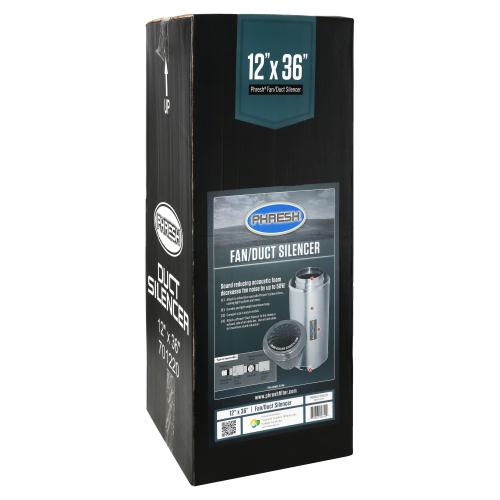 Phresh Duct Silencer 12 in x 36 in - BetterGrow Hydro