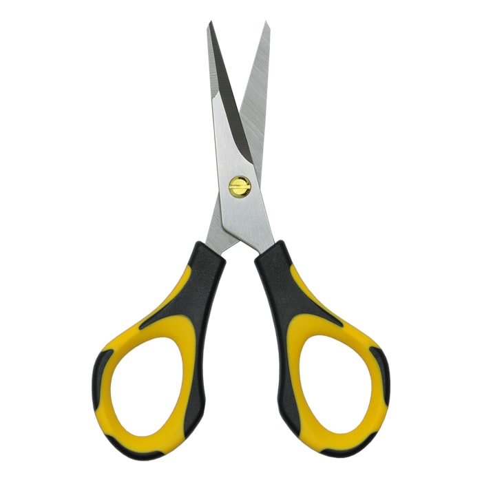 Piranha Pruner Bonsai Scissors - Polish Stainless Steel Blade - Yellow & Black Handle (4PK) - BetterGrow Hydro