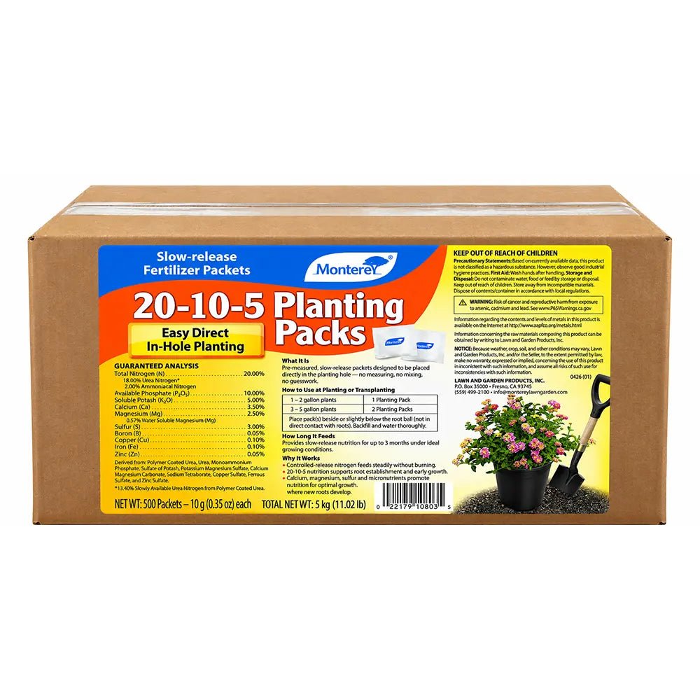 Planting Packs 10g Packets (500 Packets/Box) - BetterGrow Hydro