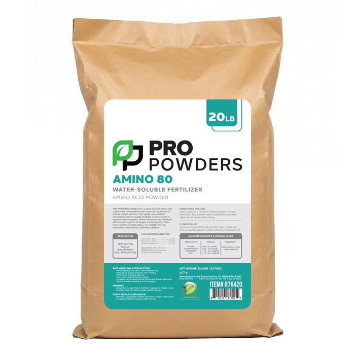 Pro Powders Amino 80 (Amino Acid Powder) - BetterGrow Hydro
