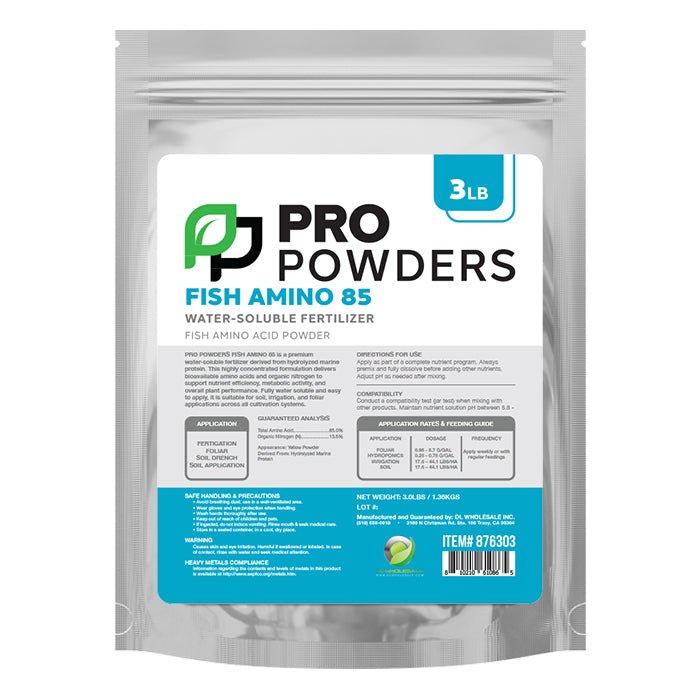 Pro Powders Fish Amino 85 (Fish Amino Acid Powder) - BetterGrow Hydro