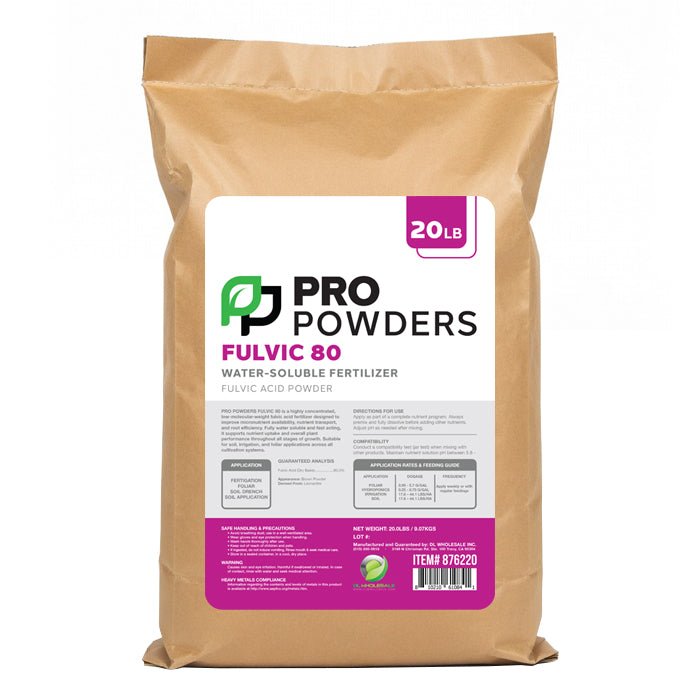 Pro Powders Fulvic 80 (Fulvic Acid Powder) - BetterGrow Hydro