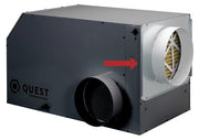 Quest Return Air Duct Collar for Overhead Style Dehumidifier - BetterGrow Hydro