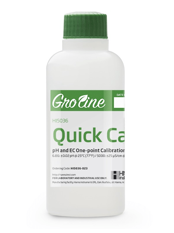 Quick Cal Solution Solution for GroLine pH and EC Meters - 230 ml - BetterGrow Hydro