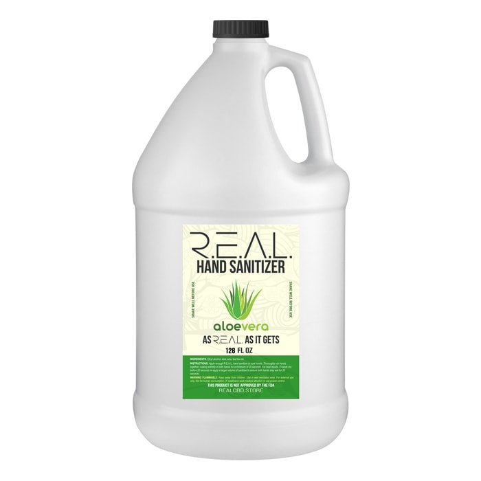 R.E.A.L Liquid Hand Sanitizer 1 Gallon - BetterGrow Hydro