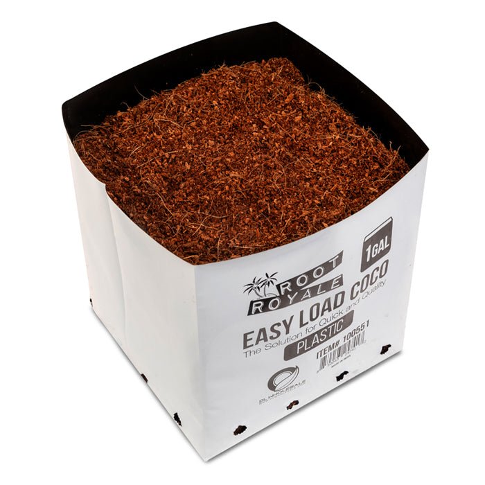 Root Royale Easy Load Coco Plastic Grow Bags - BetterGrow Hydro