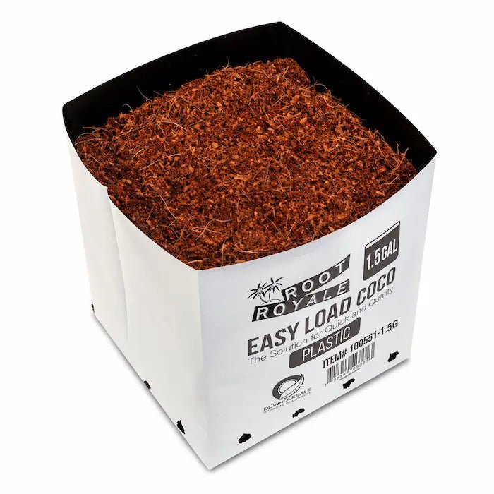 Root Royale Easy Load Coco Plastic Grow Bags - BetterGrow Hydro