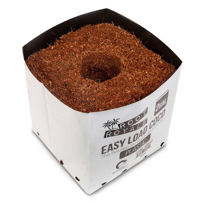 Root Royale Easy Load Coco Plastic Grow Bags - BetterGrow Hydro