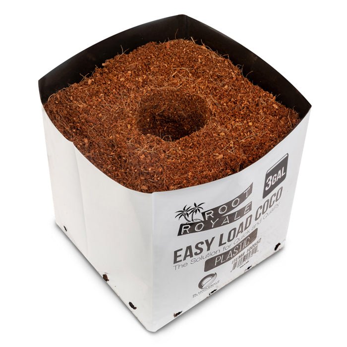 Root Royale Easy Load Coco Plastic Grow Bags - BetterGrow Hydro