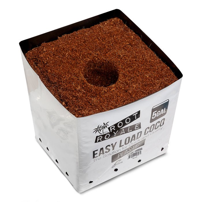 Root Royale Easy Load Coco Plastic Grow Bags - BetterGrow Hydro