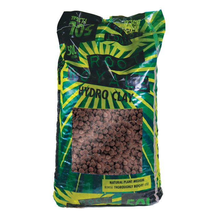 Root Royale LECA Clay Pebbles - 50 Liter - BetterGrow Hydro