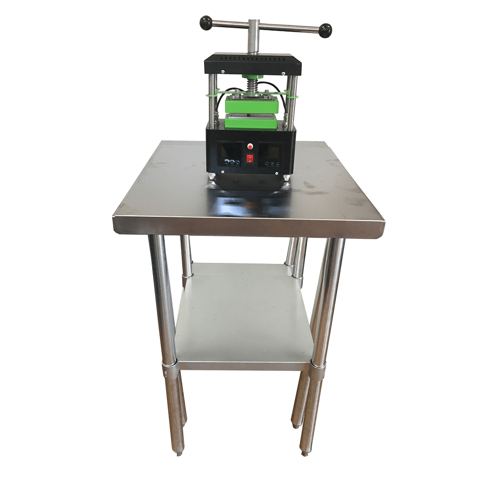 Rosin Tech Twist Manual Rosin Press w/Stainless Steel Table - BetterGrow Hydro