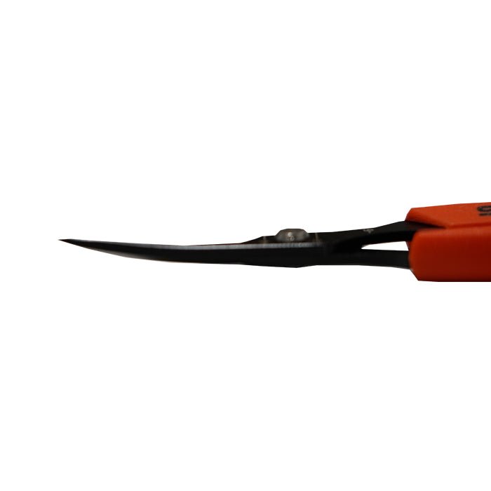 Saboten PFAS Free Fluorine Coated Curved Blade Automatic Trimming Scissors Orange (PT-21) - BetterGrow Hydro
