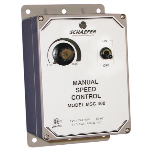 Schaefer Manual Fan Speed Controller - BetterGrow Hydro