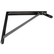 Schaefer Wall Mount Adjustable Fan Bracket - 20 - 24 in (Black) - BetterGrow Hydro