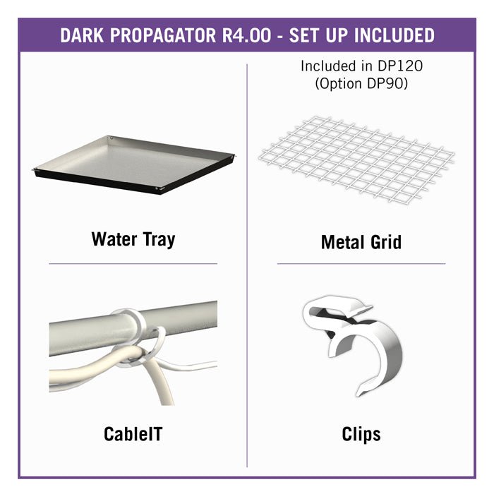 Secret Jardin Dark Propagator 90 v4.0 (3' x 2' x 3 1/3') - BetterGrow Hydro