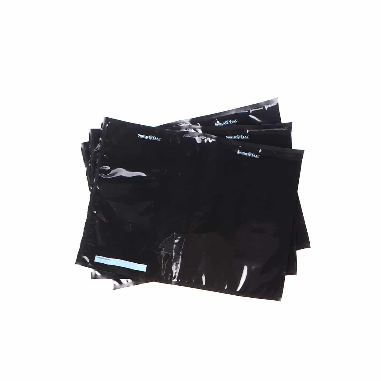 Shield N Seal All Black Vacuum Sealer Bags Pre - Cut Bags - 15" X 20" (50/pack) - BetterGrow Hydro