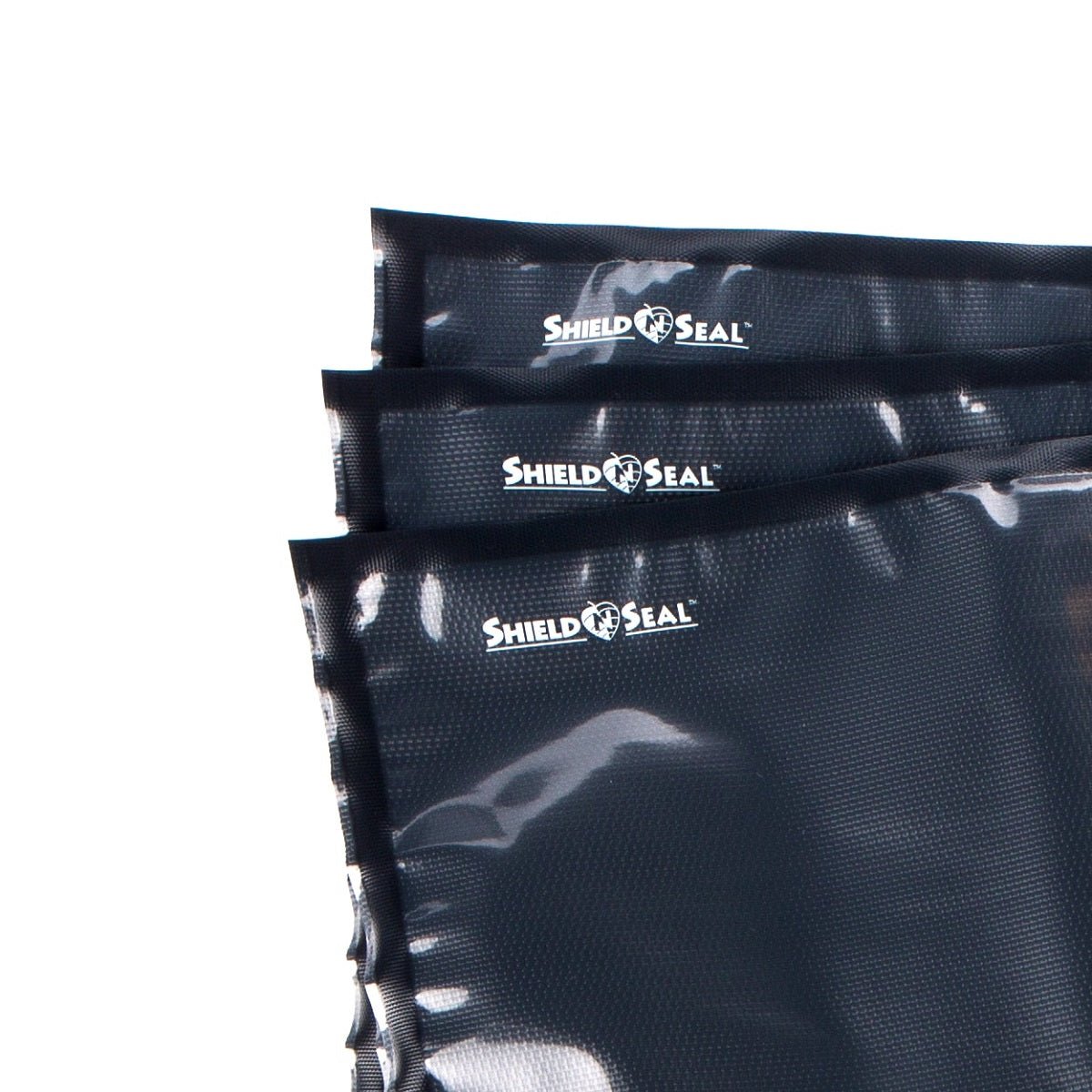 Shield N Seal Clear and Black Vacuum Sealer Pre - Cut Bags - 15" X 20" (50/pack) - BetterGrow Hydro