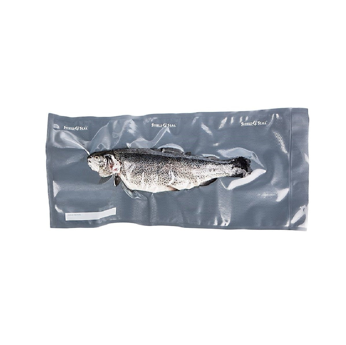 Shield N Seal Clear and Black Vacuum Sealer Pre - Cut Bags - 15" X 20" (50/pack) - BetterGrow Hydro