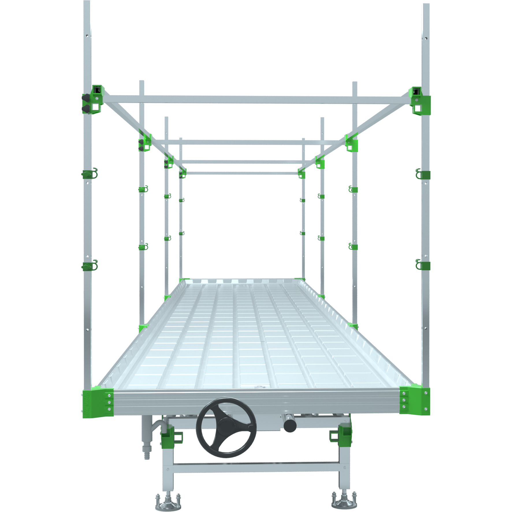 Single - Tier Rolling Bench System - per square foot - BetterGrow Hydro