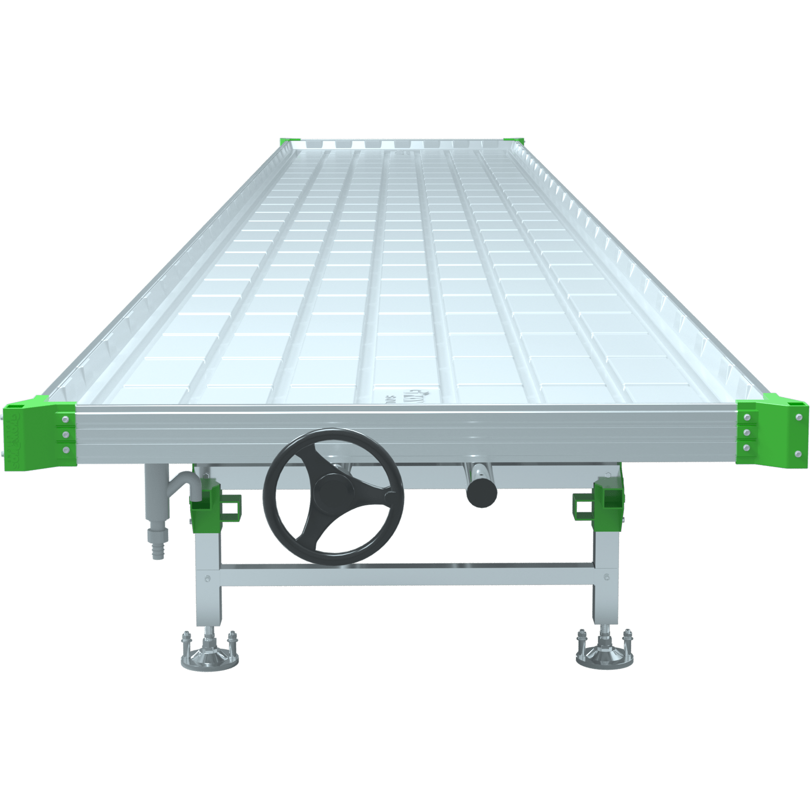 Single - Tier Rolling Bench System - per square foot - BetterGrow Hydro