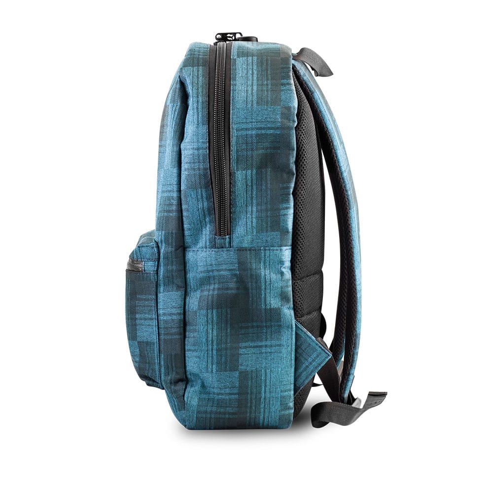 SkunkGuard Odor - Proof Element Backpack - Blue Plaid - BetterGrow Hydro