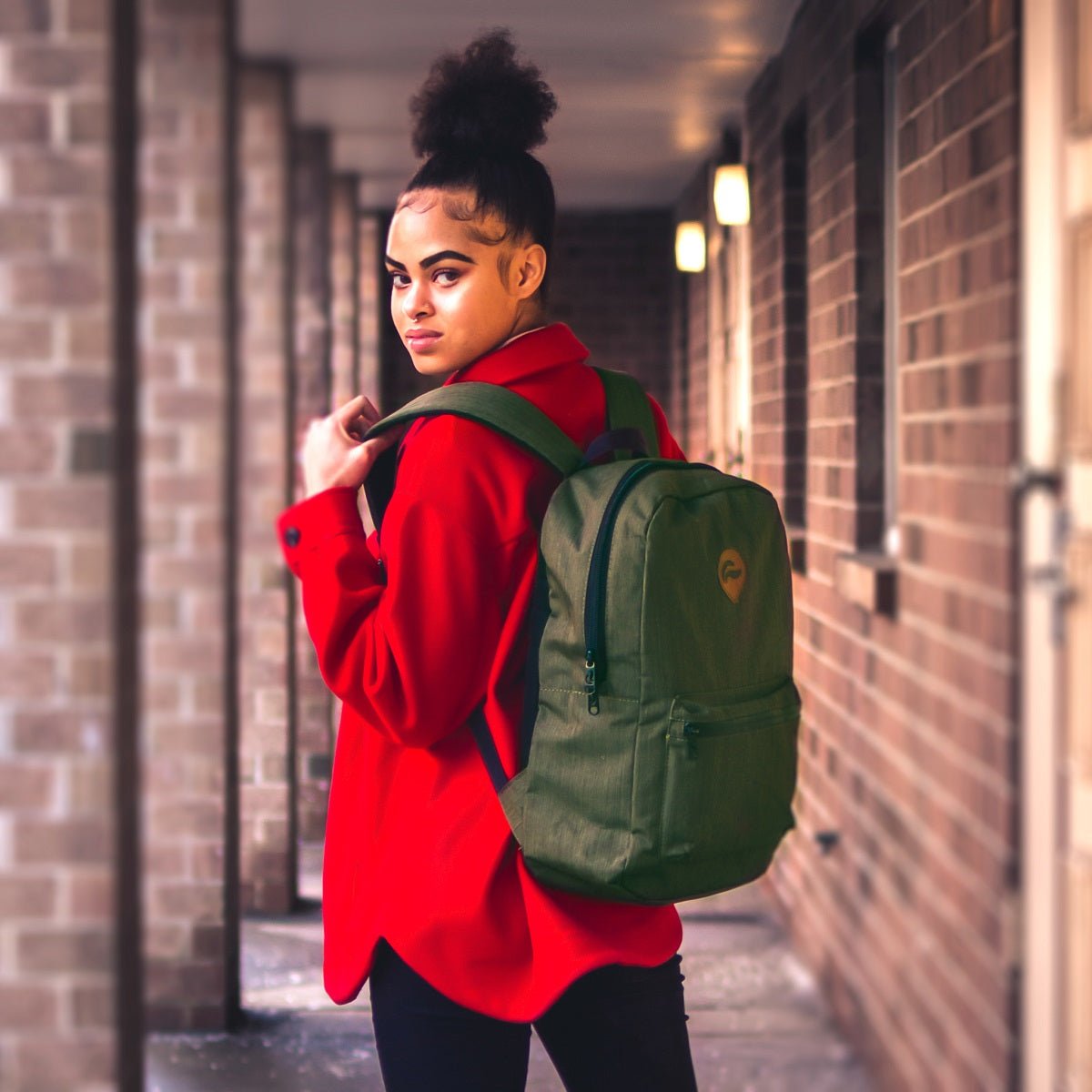 SkunkGuard Odor - Proof Element Backpack - Green - BetterGrow Hydro