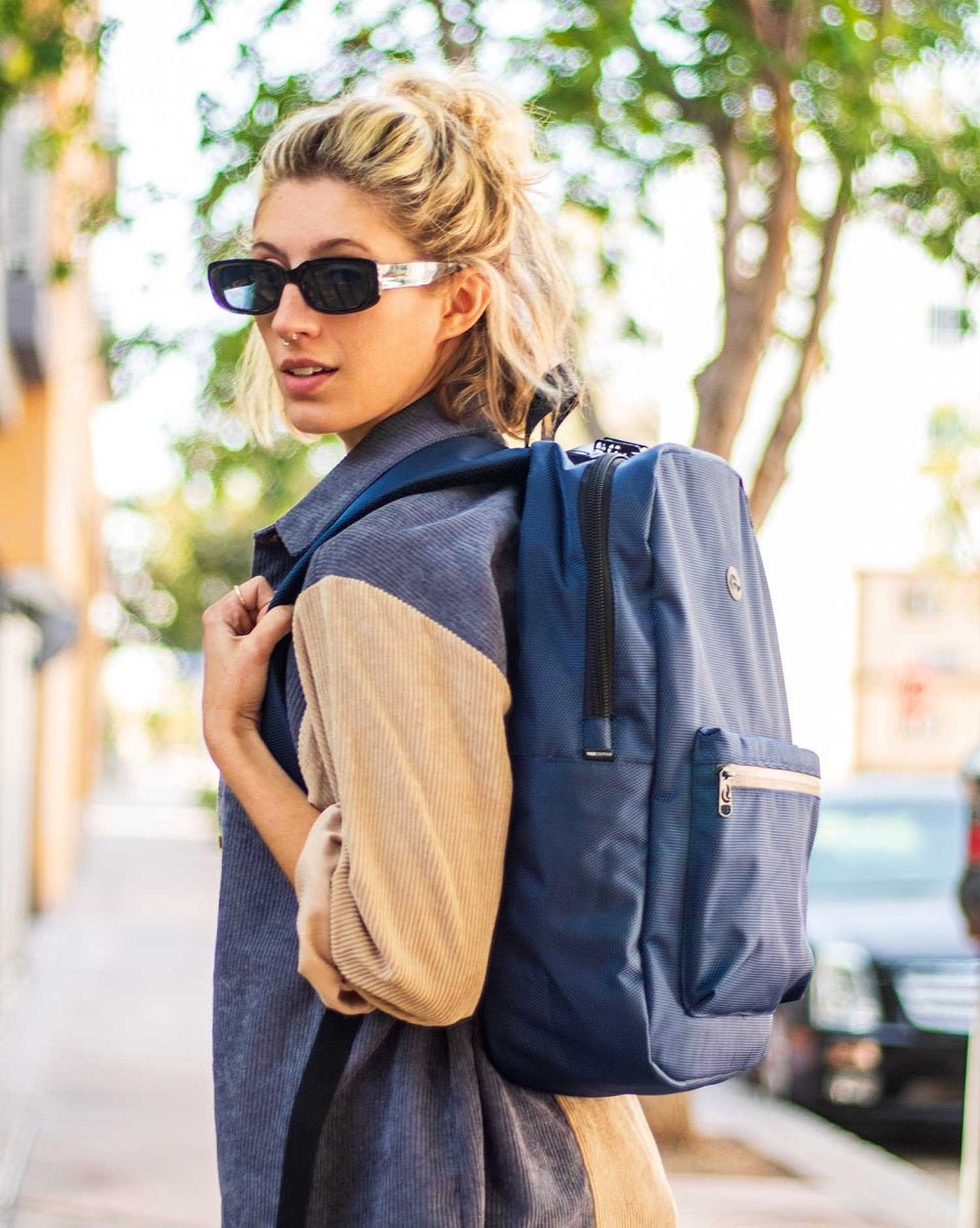 SkunkGuard Odor - Proof Element Backpack - Midnight Navy - BetterGrow Hydro