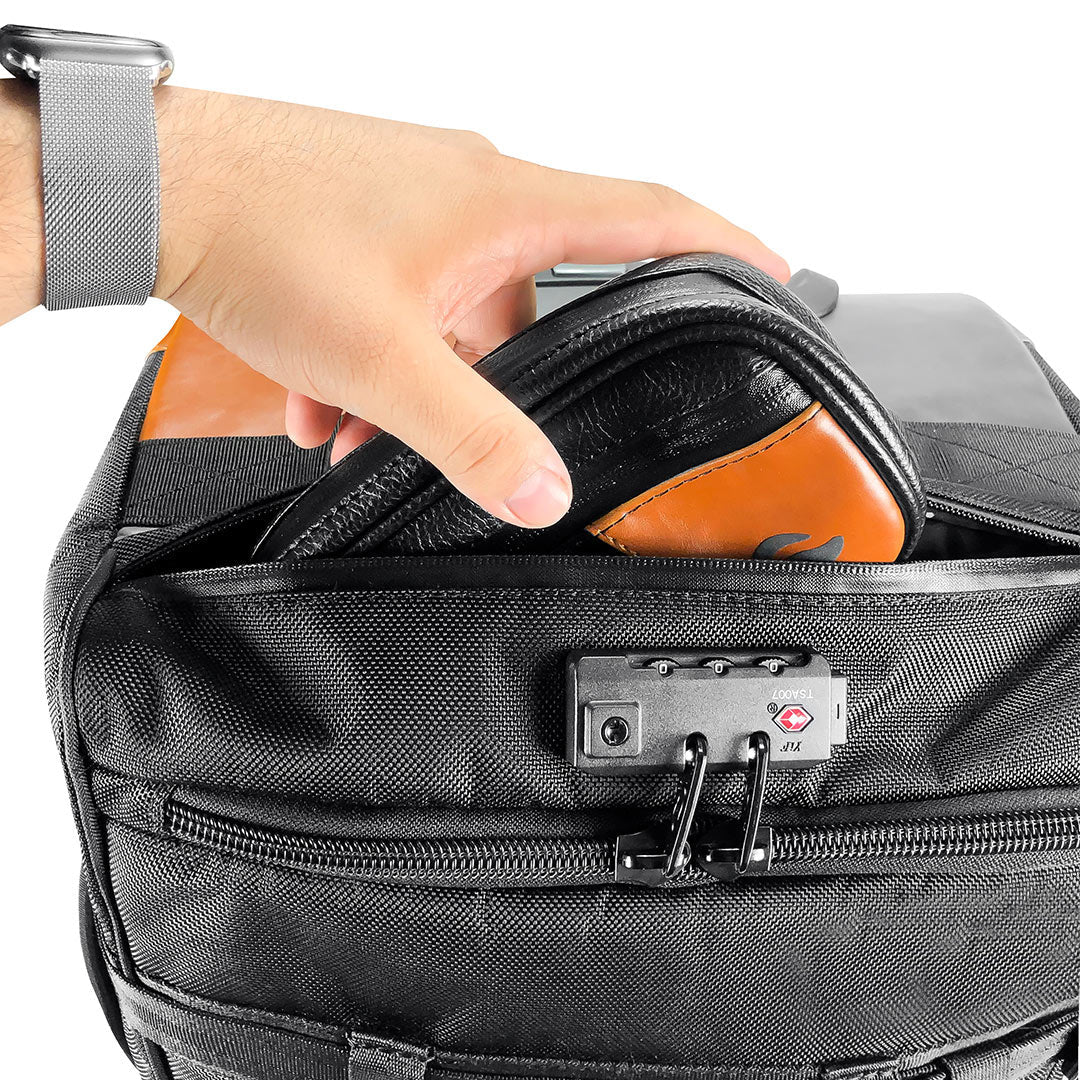 SkunkGuard Odor - Proof Escape Luggage - Black - BetterGrow Hydro