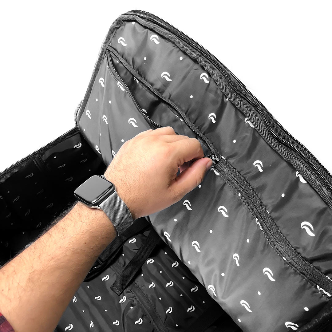 SkunkGuard Odor - Proof Escape Luggage - Brown/Black - BetterGrow Hydro