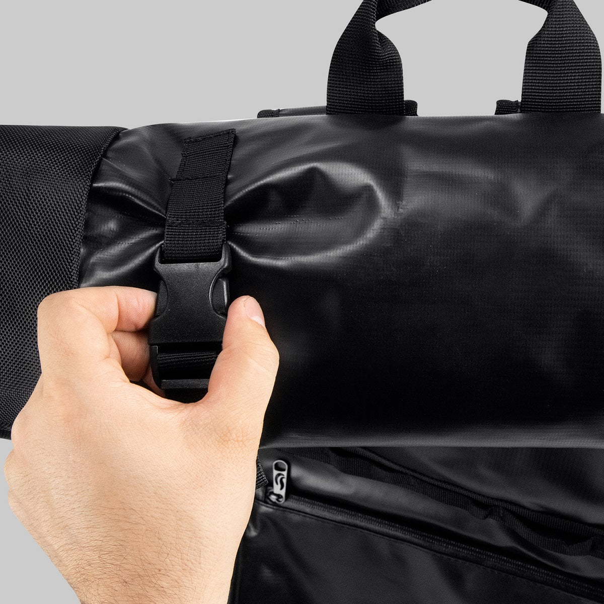 SkunkGuard Odor - Proof Explorer Roll Up Back - Pack - Black - BetterGrow Hydro