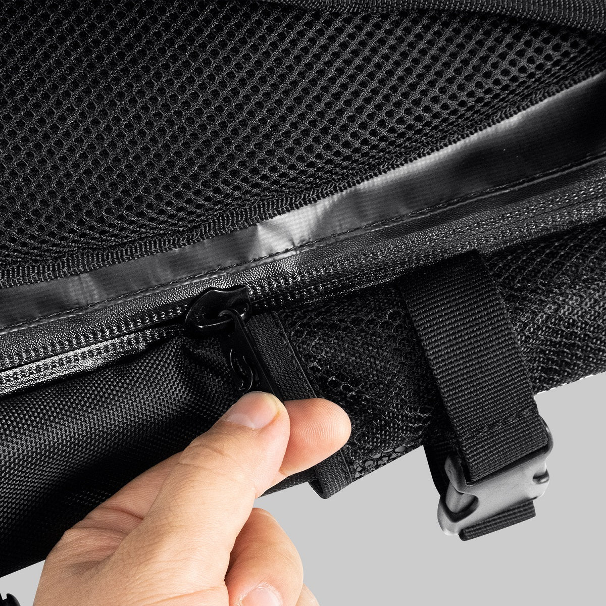 SkunkGuard Odor - Proof Explorer Roll Up Back - Pack - Gray - BetterGrow Hydro