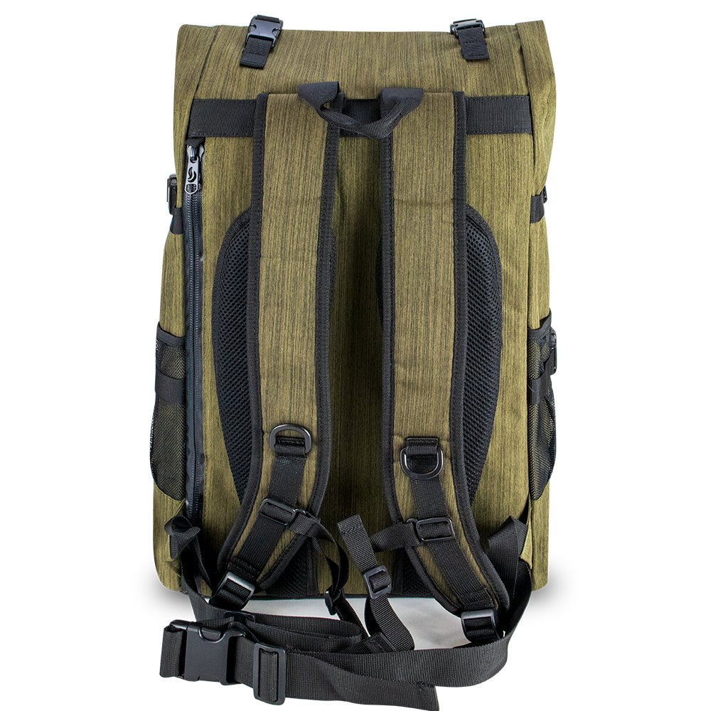 SkunkGuard Odor - Proof Explorer Roll Up Back - Pack - Green - BetterGrow Hydro