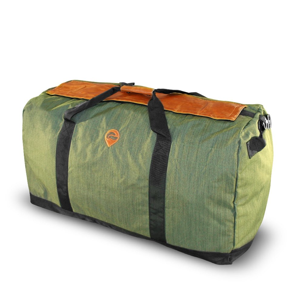 SkunkGuard Odor - Proof Midnight Express Medium Duffel - Green/Brown - BetterGrow Hydro