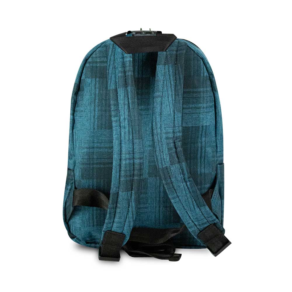 SkunkGuard Odor - Proof Mini Backpack - Blue Plaid - BetterGrow Hydro
