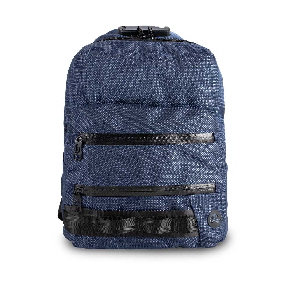SkunkGuard Odor - Proof Mini Backpack - Midnight Navy - BetterGrow Hydro