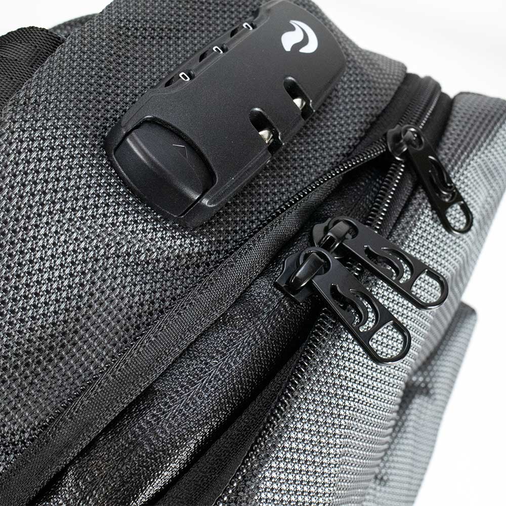 SkunkGuard Odor - Proof Mini Backpack - Slate Gray - BetterGrow Hydro