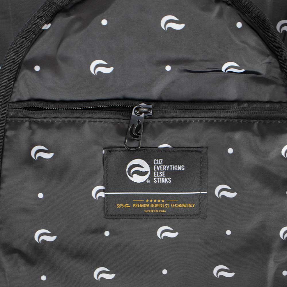 SkunkGuard Odor - Proof Mini Backpack - Slate Gray - BetterGrow Hydro