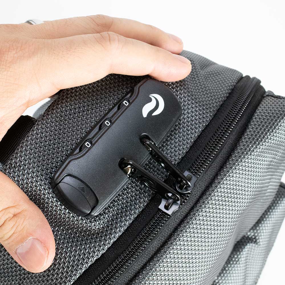 SkunkGuard Odor - Proof Mini Backpack - Slate Gray - BetterGrow Hydro