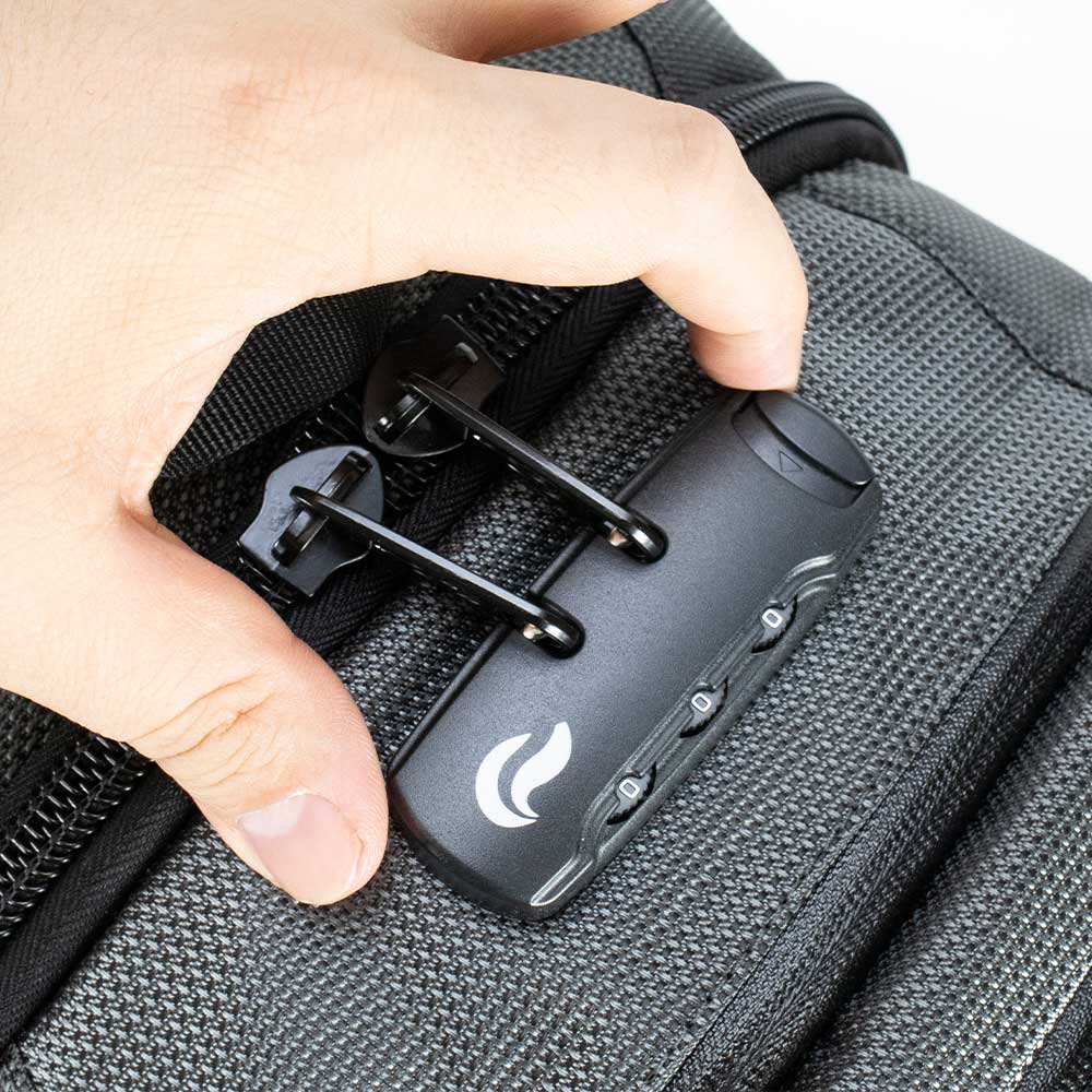 SkunkGuard Odor - Proof Nomad Backpack - Metal Gray - BetterGrow Hydro